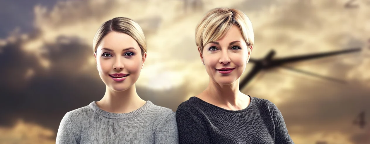 Types of skin aging