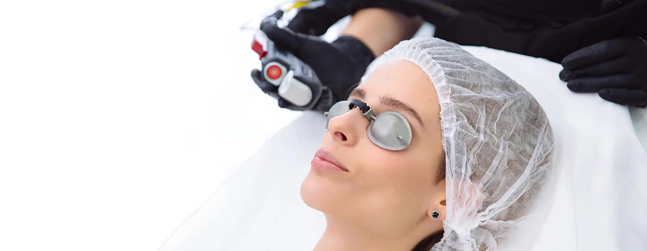 Удаление сосудистых звездочек на лице лазером в Venus Clinic, Киев